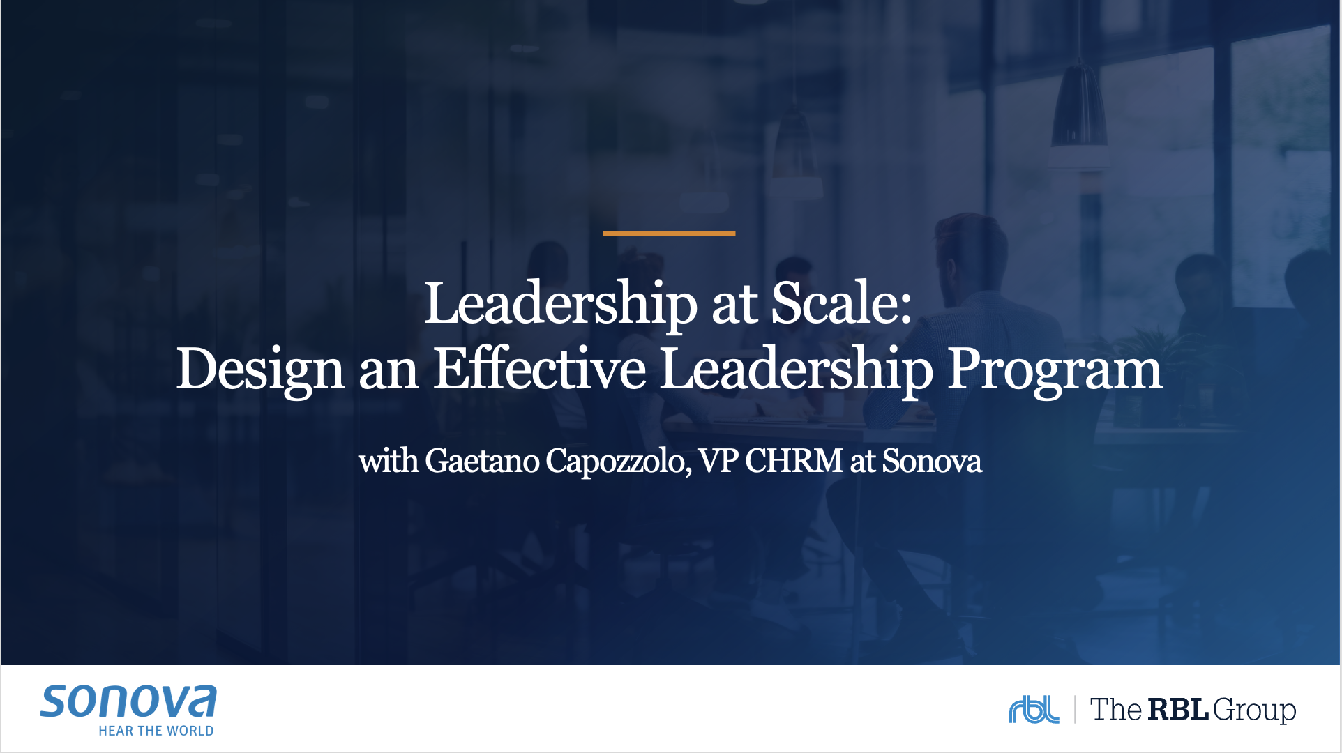 <p>Leadership at Scale: Design an Effective Leadership Program</p>