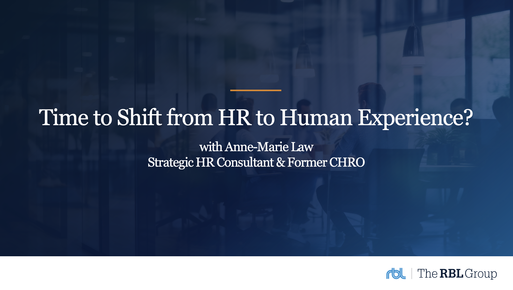 <p style="text-align: center;">Time to Shift from HR to Human Experience?</p>